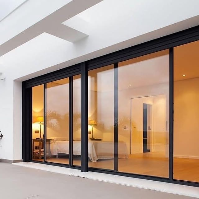 Aluminum sliding doors